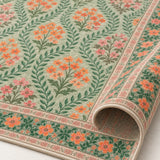 Modern Washable Area Rug – texture close-up