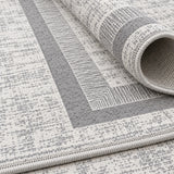 Modern Washable Area Rug – texture close-up