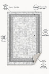 Modern Washable Area Rug – features