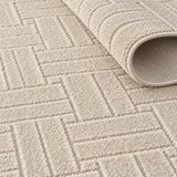 Moopy Modern Shag Area Rug – texture close-up