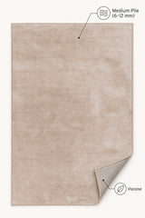 Moreno Modern Kitchen Rug – Beige – features