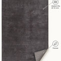 Moreno Modern Kitchen Rug – Charcoal – features