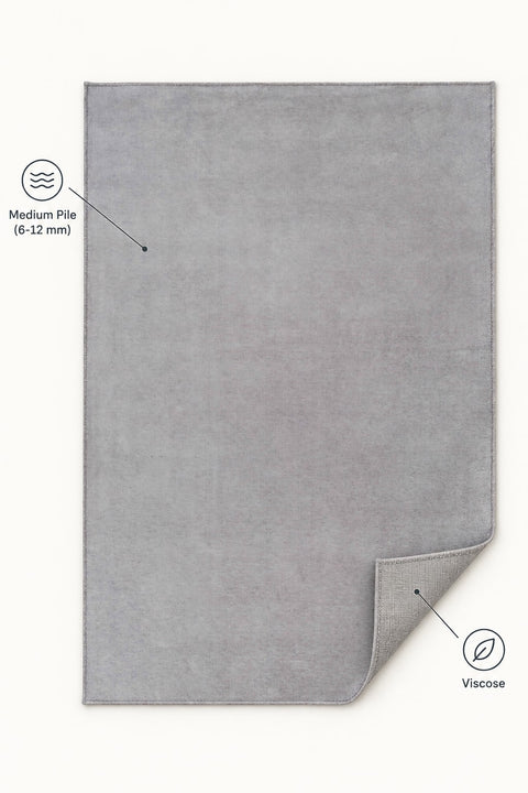 Moreno Modern Kitchen Rug – Gray – features