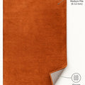 Moreno Modern Kitchen Rug – Terracotta – features