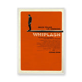 Movie Typography Wall Art – Minimalist Orange Whiplash Print