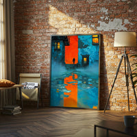 Mysterious Alleyway Cinematic Wall Print Wall Poster Print