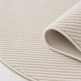 Mystic Modern Area Rug – Light Beige – texture close-up