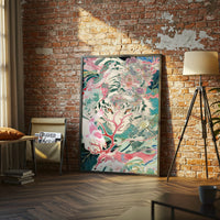 Mythical Animal Aesthetic Home Art Wall Poster – Fantasy Creature Illustration Print