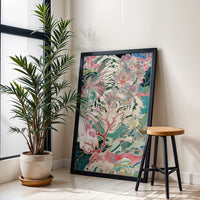 Mythical Animal Aesthetic Home Art Décor Poster, Fantasy Creature Illustration Print