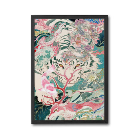 Mythical Animal Aesthetic Home Art Wall Poster – Fantasy Creature Illustration Print
