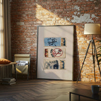 New York Yankees Nostalgic Wall Décor Poster – Iconic Sports Wall Decor for Yankees Fans