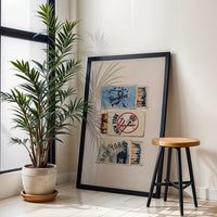 New York Yankees Nostalgic Wall Décor Poster – Iconic Sports Wall Decor for Yankees Fans
