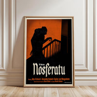 Nosferatu Vampire Iconic Movie Wall Poster - Nostalgic Film Collectible Art - Home Decor & Movie Fan Gift