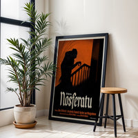 Nosferatu Vampire Iconic Movie Wall Poster - Nostalgic Film Collectible Art - Home Decor & Movie Fan Gift
