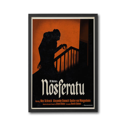 Nosferatu Vampire Iconic Movie Wall Poster - Nostalgic Film Collectible Art - Home Decor & Movie Fan Gift