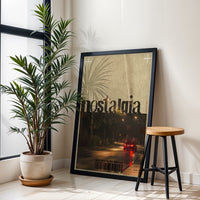 Nostalgia Retro Style Wall Décor Print