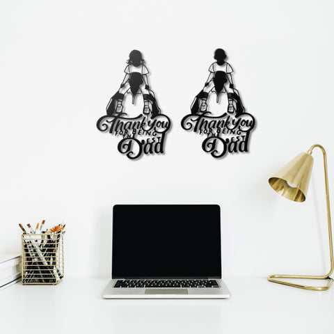 Father's Love Metal Wall Art