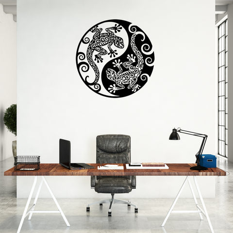Gecko Metal Wall Art