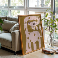 OLIVIA SEWELL Expressive Snake Painting Wall Poster