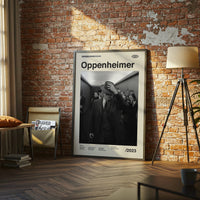Oppenheimer 2023 Movie Décor Poster – Cinematic Home Wall Décor