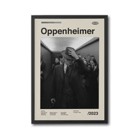 Oppenheimer 2023 Movie Décor Poster – Cinematic Home Wall Décor