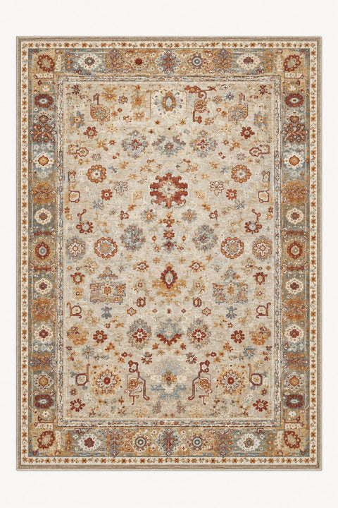 Oriens Ethnic Area Rug – Beige