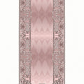 Ornate Geometric Modern Runner Rug – Pink