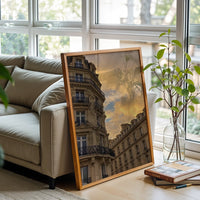 Parisian Architecture Aesthetic Wall Décor Wall Poster
