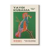 Patterned Bird Pop Art Wall Art – Kusama Tokyo 1998 Print