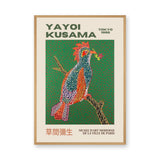 Patterned Bird Pop Art Wall Art – Kusama Tokyo 1998 Print