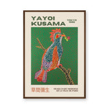 Patterned Bird Pop Art Wall Art – Kusama Tokyo 1998 Print