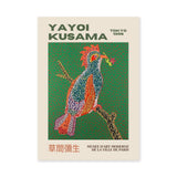 Patterned Bird Pop Art Wall Art – Kusama Tokyo 1998 Print
