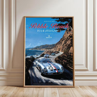 Pebble Beach Tour d'Refinement 2022 Print – Heritage Rolex Wall Poster