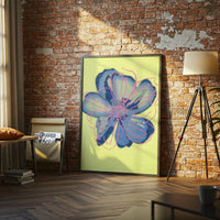 Is Boring Quote Wall Print Pop Art Flower Illustration Décor Poster