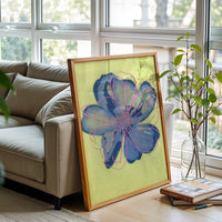 Is Boring Quote Wall Print Pop Art Flower Illustration Décor Poster