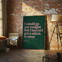 Personalized Song Lyric Wall Décor Poster | Custom Music Print | Typographic Wall Poster | A5 A4 A3 | Unique Gift Idea