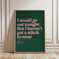 Personalized Song Lyric Wall Décor Poster | Custom Music Print | Typographic Wall Poster | A5 A4 A3 | Unique Gift Idea