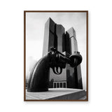 Photography Modern Minimalist Wall Art – Knotted Gun Sculpture Photo