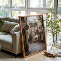 Pigalle Paris Café Street Aesthetic Wall Print Poster