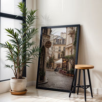 Pigalle Paris Café Street Aesthetic Wall Print Poster