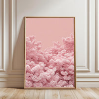Pink Cherry Blossoms Wall Print Poster – Aesthetic Floral Nature Print for Home Décor