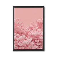 Pink Cherry Blossoms Wall Print Poster – Aesthetic Floral Nature Print for Home Décor