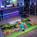 Pixel Gamer Modern Kids Rug in a office