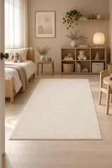 Plush Modern Area Rug in a nursery