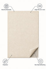 Plush Modern Area Rug – features