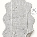 Plush Shag Kids Oval Rug – Gray – features