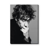 Portrait Photography Modern Minimalist Wall Art – Black and White Male Portrait