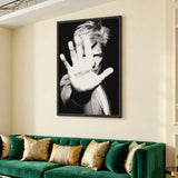 Portrait Photography Modern Wall Art – Black and White Hand Portrait