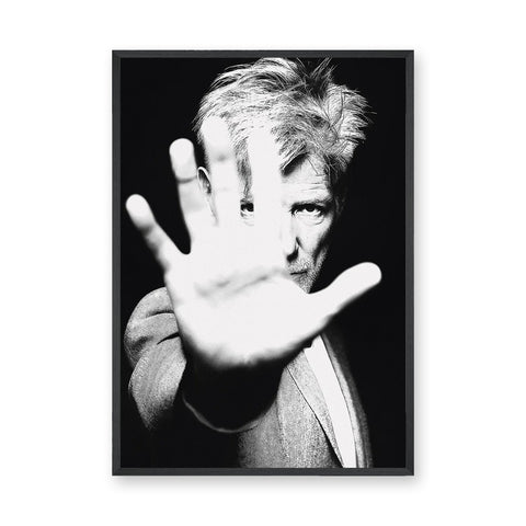 Portrait Photography Modern Wall Art – Black and White Hand Portrait