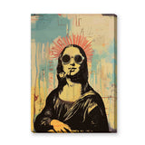 Portrait Pop Art Wall Art – Mona Lisa With Sunglasses and Pipe
